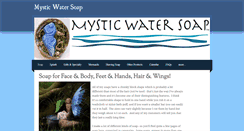 Desktop Screenshot of mysticwatersoap.com